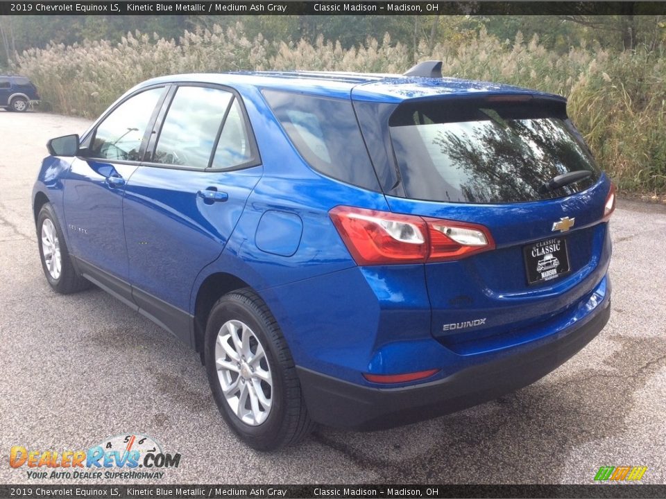 2019 Chevrolet Equinox LS Kinetic Blue Metallic / Medium Ash Gray Photo #4