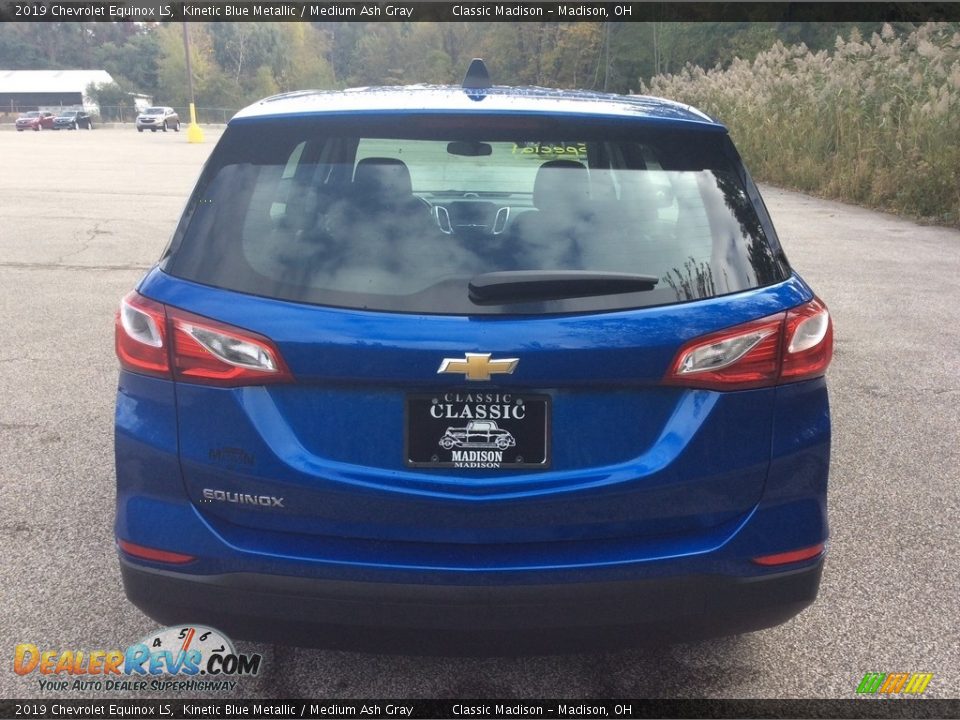 2019 Chevrolet Equinox LS Kinetic Blue Metallic / Medium Ash Gray Photo #5