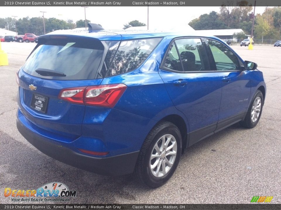 2019 Chevrolet Equinox LS Kinetic Blue Metallic / Medium Ash Gray Photo #6