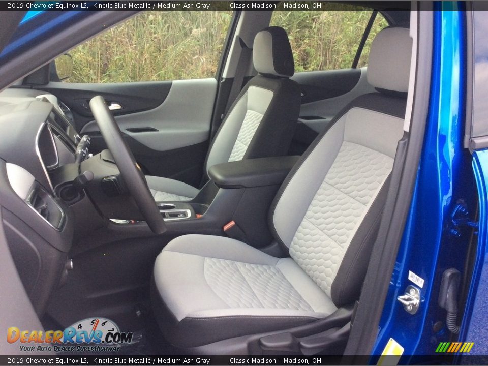 2019 Chevrolet Equinox LS Kinetic Blue Metallic / Medium Ash Gray Photo #15