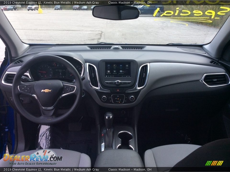 2019 Chevrolet Equinox LS Kinetic Blue Metallic / Medium Ash Gray Photo #16