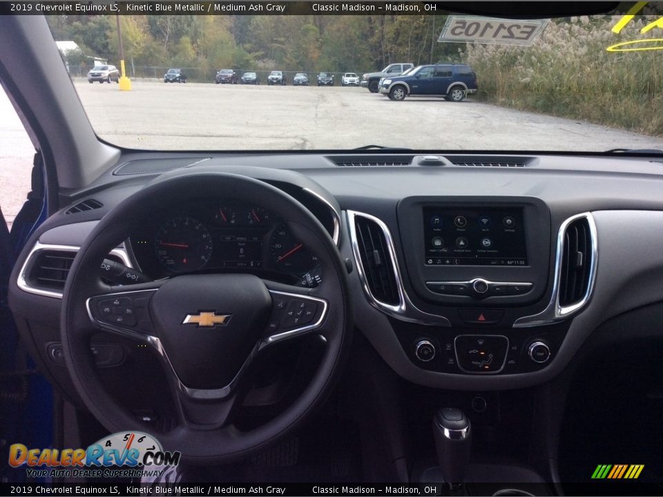2019 Chevrolet Equinox LS Kinetic Blue Metallic / Medium Ash Gray Photo #17