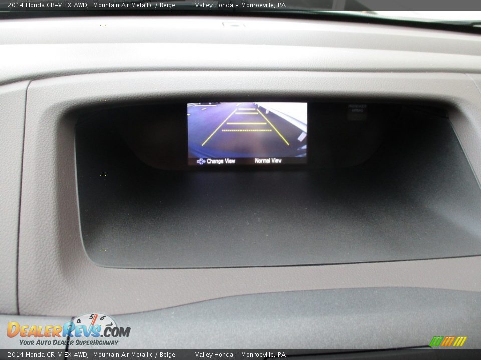 2014 Honda CR-V EX AWD Mountain Air Metallic / Beige Photo #17