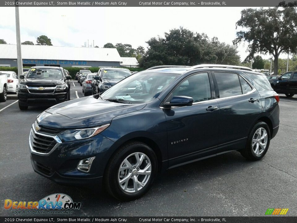 2019 Chevrolet Equinox LT Storm Blue Metallic / Medium Ash Gray Photo #1