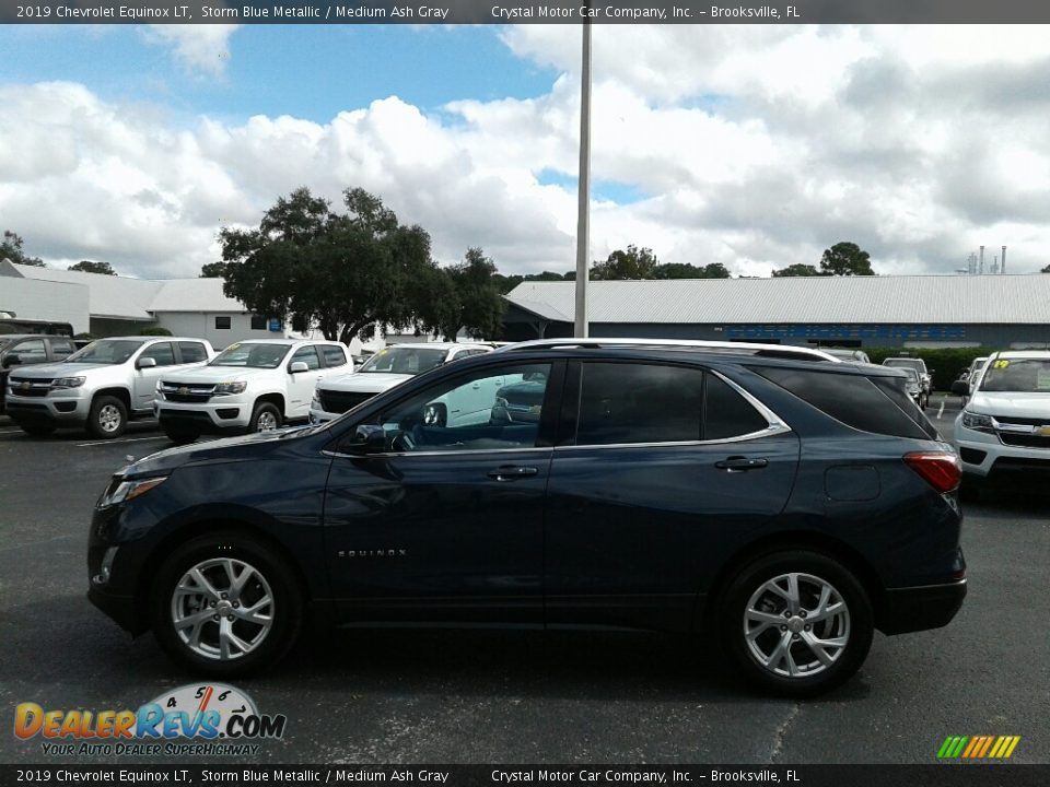2019 Chevrolet Equinox LT Storm Blue Metallic / Medium Ash Gray Photo #2