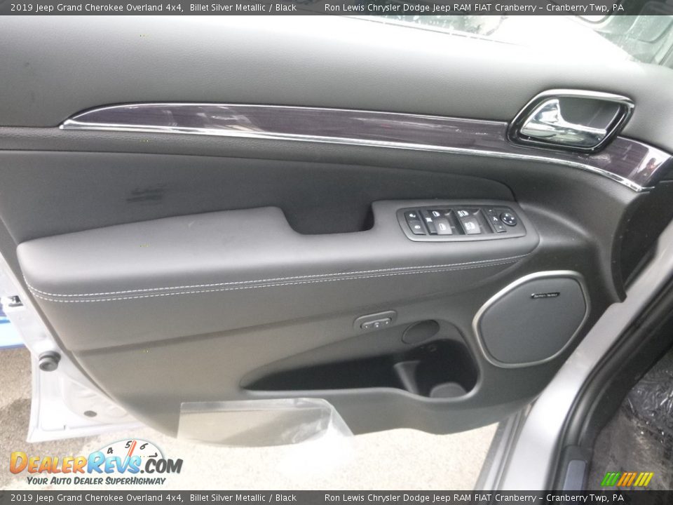 2019 Jeep Grand Cherokee Overland 4x4 Billet Silver Metallic / Black Photo #11