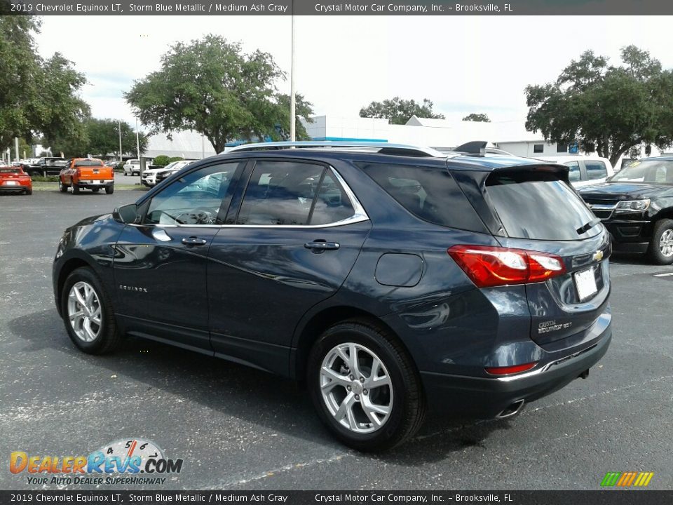2019 Chevrolet Equinox LT Storm Blue Metallic / Medium Ash Gray Photo #3