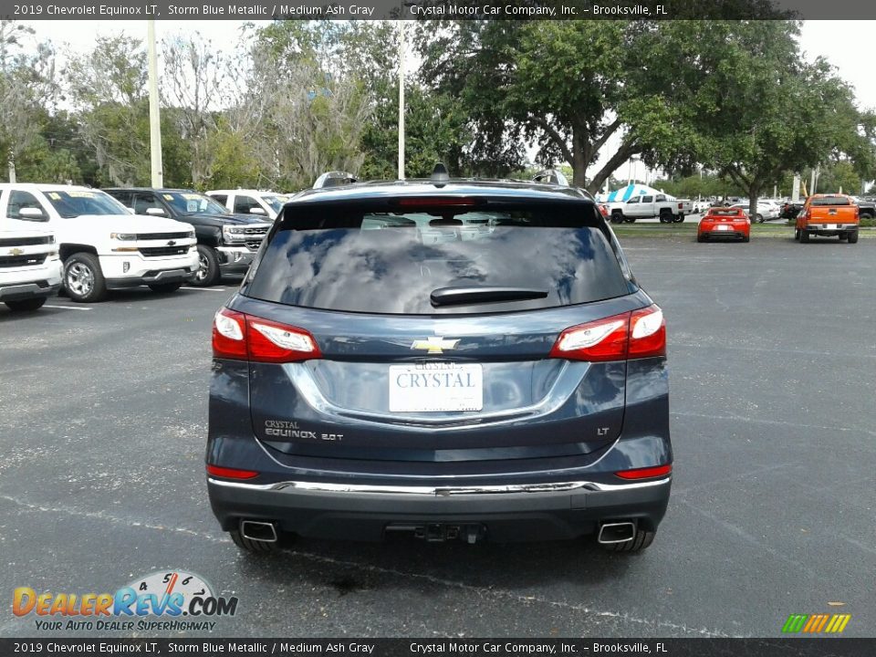 2019 Chevrolet Equinox LT Storm Blue Metallic / Medium Ash Gray Photo #4