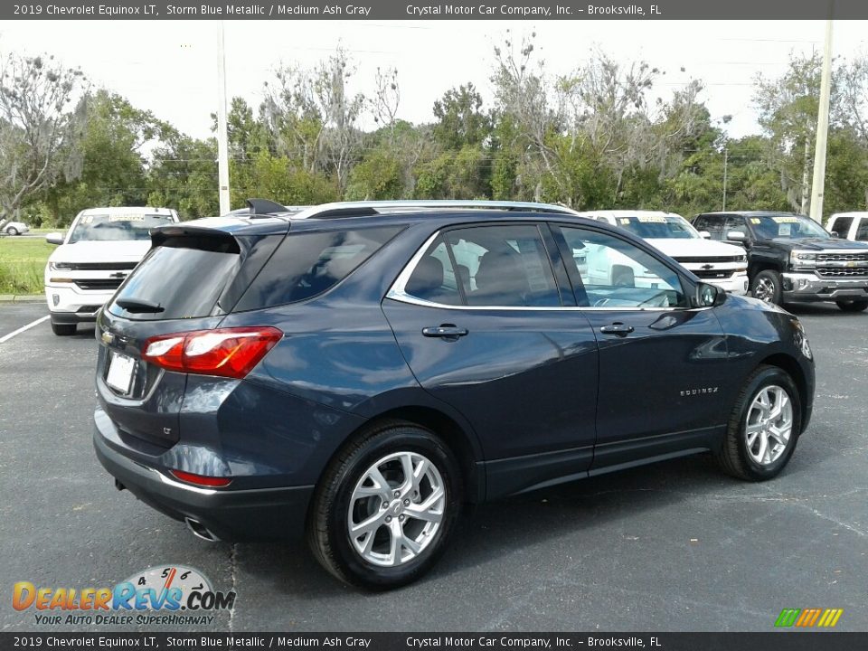 2019 Chevrolet Equinox LT Storm Blue Metallic / Medium Ash Gray Photo #5