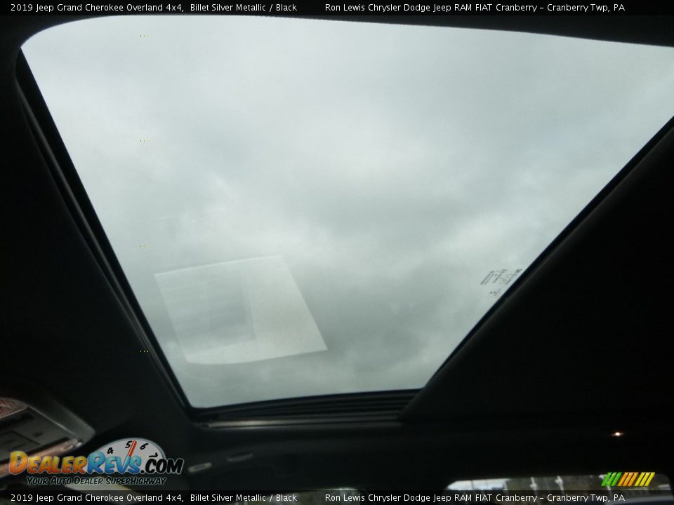 2019 Jeep Grand Cherokee Overland 4x4 Billet Silver Metallic / Black Photo #15