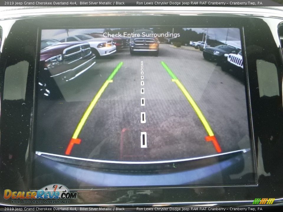 2019 Jeep Grand Cherokee Overland 4x4 Billet Silver Metallic / Black Photo #17