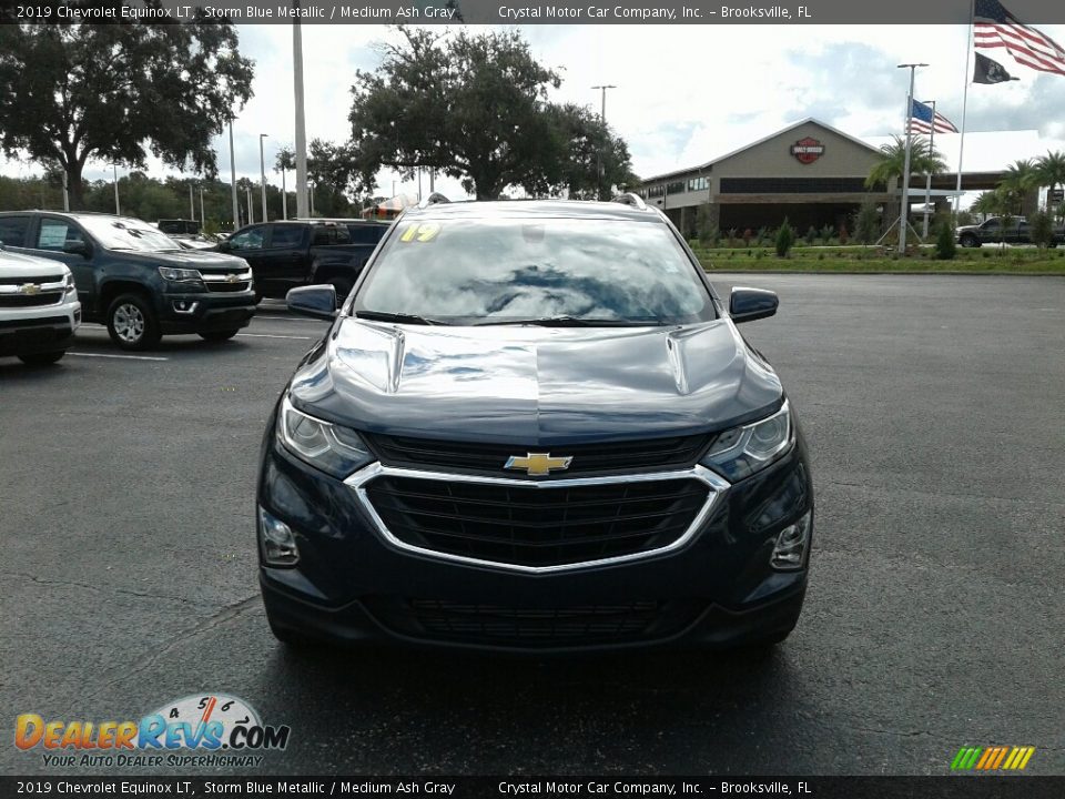 2019 Chevrolet Equinox LT Storm Blue Metallic / Medium Ash Gray Photo #8