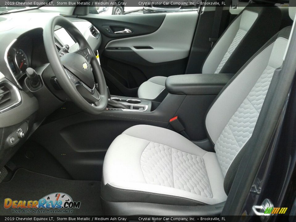 2019 Chevrolet Equinox LT Storm Blue Metallic / Medium Ash Gray Photo #9
