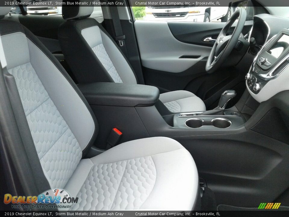 2019 Chevrolet Equinox LT Storm Blue Metallic / Medium Ash Gray Photo #12