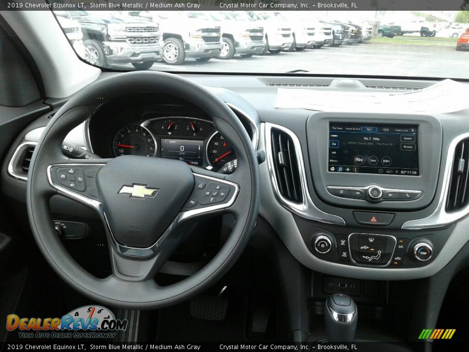 2019 Chevrolet Equinox LT Storm Blue Metallic / Medium Ash Gray Photo #13