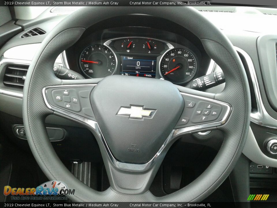 2019 Chevrolet Equinox LT Storm Blue Metallic / Medium Ash Gray Photo #14