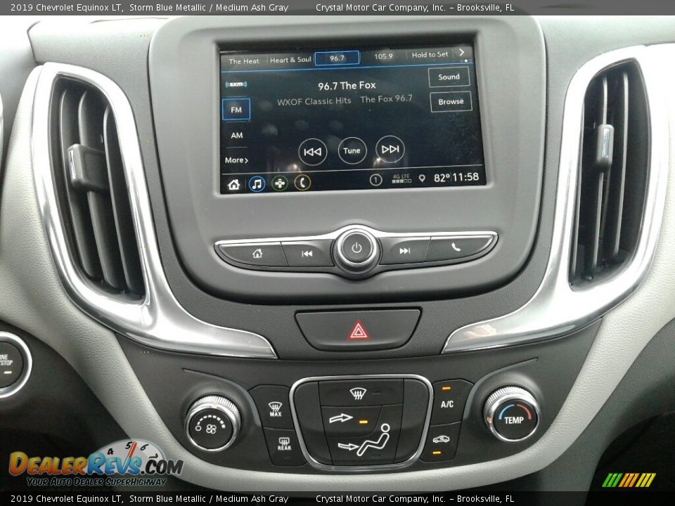 2019 Chevrolet Equinox LT Storm Blue Metallic / Medium Ash Gray Photo #15