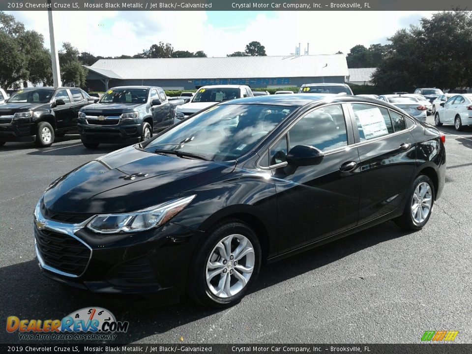 2019 Chevrolet Cruze LS Mosaic Black Metallic / Jet Black/­Galvanized Photo #1