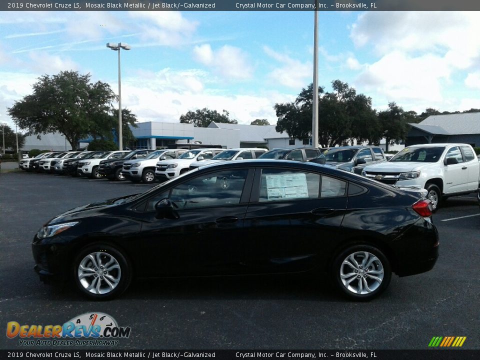 2019 Chevrolet Cruze LS Mosaic Black Metallic / Jet Black/­Galvanized Photo #2
