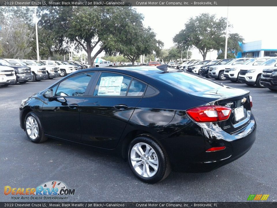2019 Chevrolet Cruze LS Mosaic Black Metallic / Jet Black/­Galvanized Photo #3