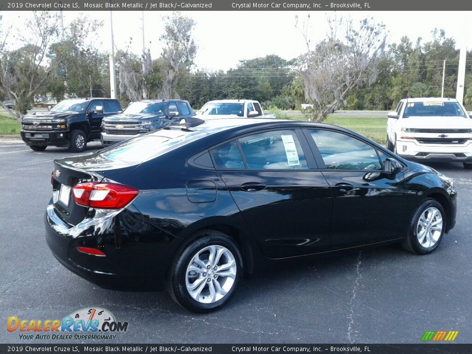 2019 Chevrolet Cruze LS Mosaic Black Metallic / Jet Black/­Galvanized Photo #5