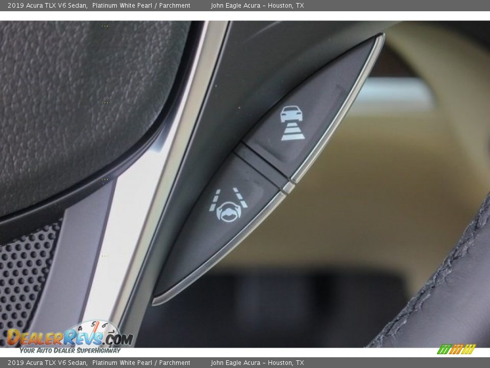 2019 Acura TLX V6 Sedan Platinum White Pearl / Parchment Photo #33