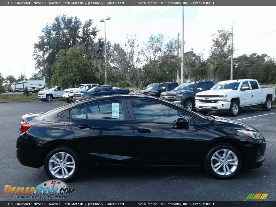 2019 Chevrolet Cruze LS Mosaic Black Metallic / Jet Black/­Galvanized Photo #6