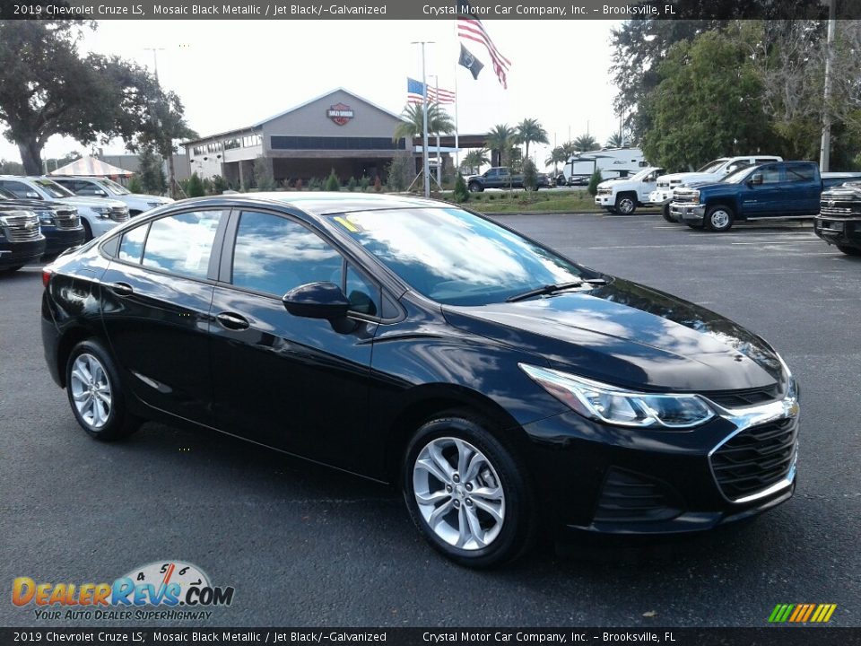2019 Chevrolet Cruze LS Mosaic Black Metallic / Jet Black/­Galvanized Photo #7