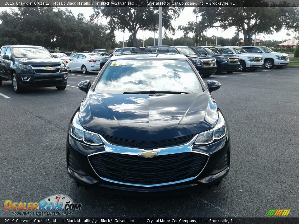 2019 Chevrolet Cruze LS Mosaic Black Metallic / Jet Black/­Galvanized Photo #8