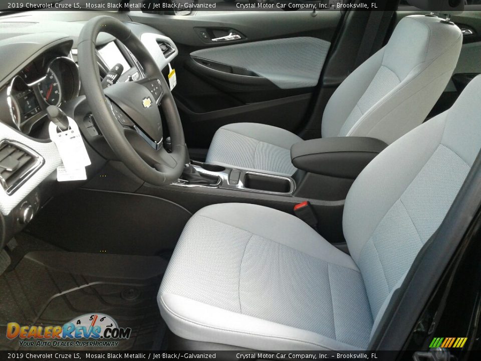 2019 Chevrolet Cruze LS Mosaic Black Metallic / Jet Black/­Galvanized Photo #9