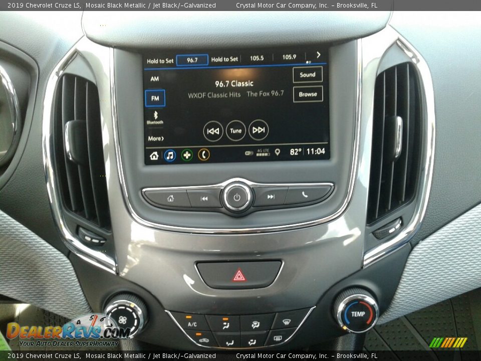 2019 Chevrolet Cruze LS Mosaic Black Metallic / Jet Black/­Galvanized Photo #15