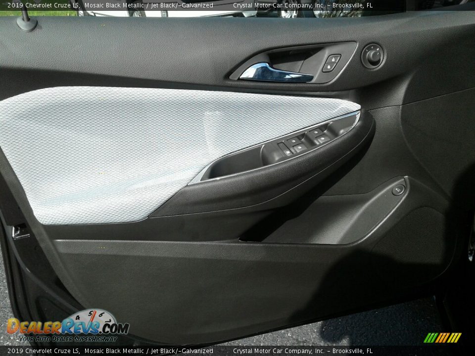 2019 Chevrolet Cruze LS Mosaic Black Metallic / Jet Black/­Galvanized Photo #17