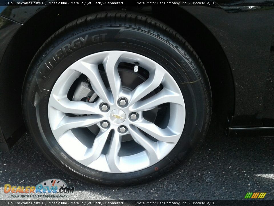 2019 Chevrolet Cruze LS Mosaic Black Metallic / Jet Black/­Galvanized Photo #20