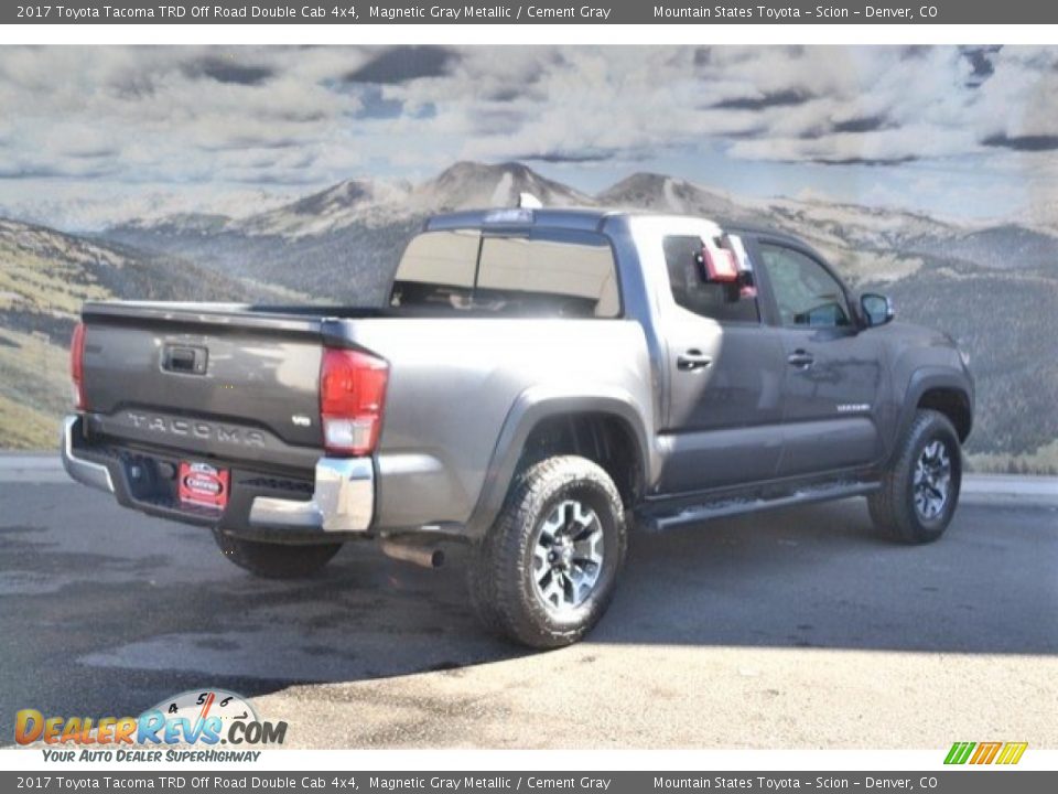 2017 Toyota Tacoma TRD Off Road Double Cab 4x4 Magnetic Gray Metallic / Cement Gray Photo #3