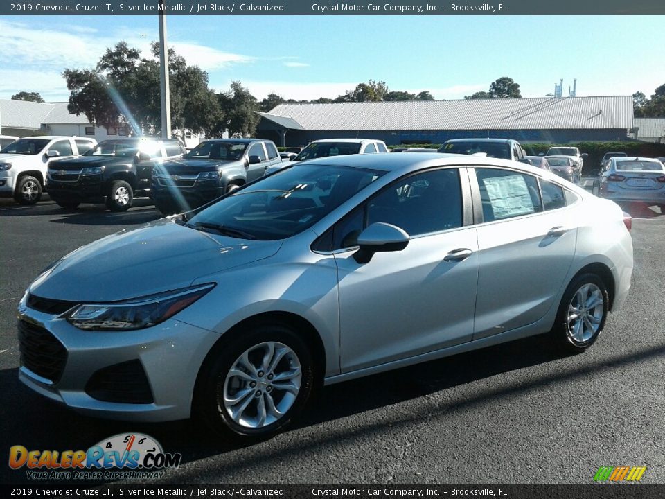 2019 Chevrolet Cruze LT Silver Ice Metallic / Jet Black/­Galvanized Photo #1