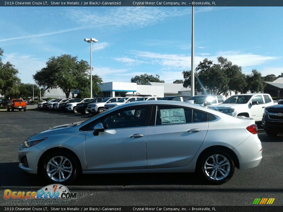 2019 Chevrolet Cruze LT Silver Ice Metallic / Jet Black/­Galvanized Photo #2