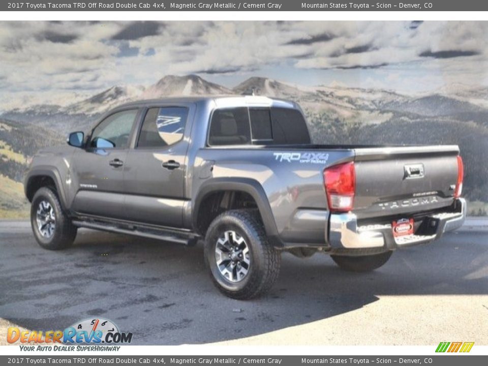 2017 Toyota Tacoma TRD Off Road Double Cab 4x4 Magnetic Gray Metallic / Cement Gray Photo #8
