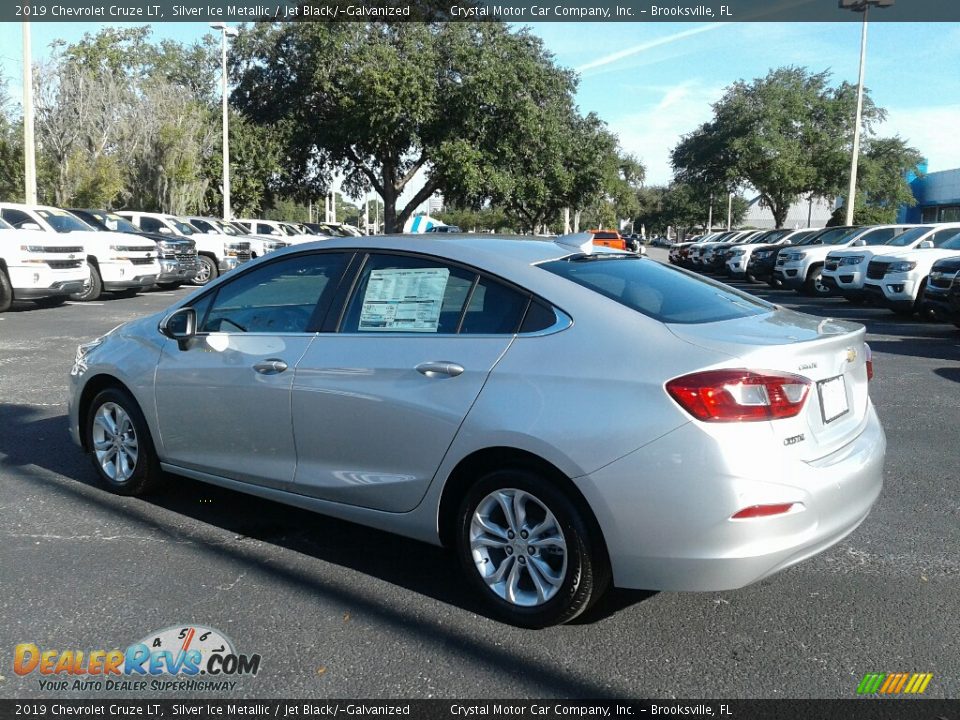 2019 Chevrolet Cruze LT Silver Ice Metallic / Jet Black/­Galvanized Photo #3