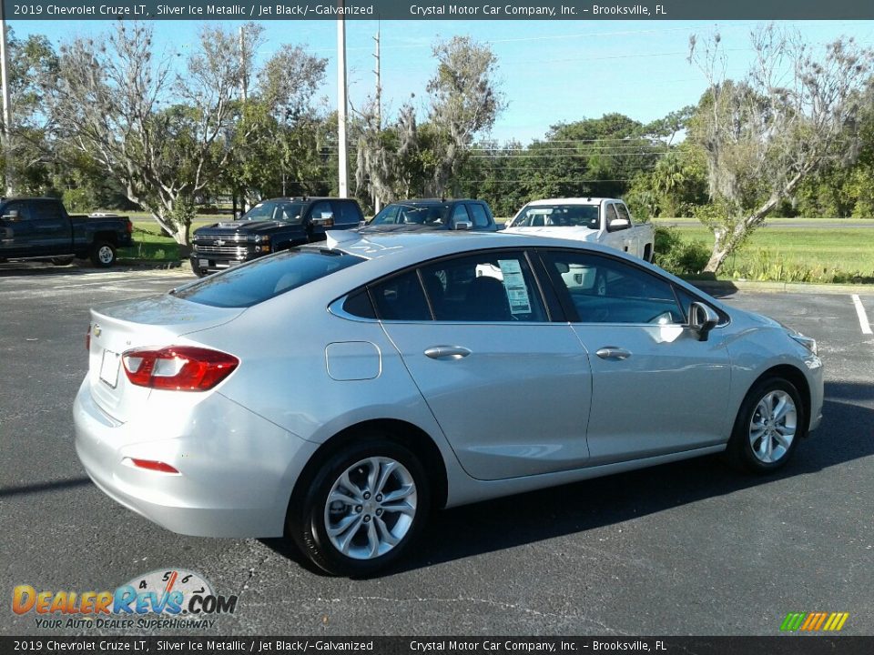 2019 Chevrolet Cruze LT Silver Ice Metallic / Jet Black/­Galvanized Photo #5