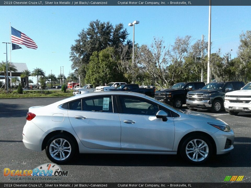 2019 Chevrolet Cruze LT Silver Ice Metallic / Jet Black/­Galvanized Photo #6
