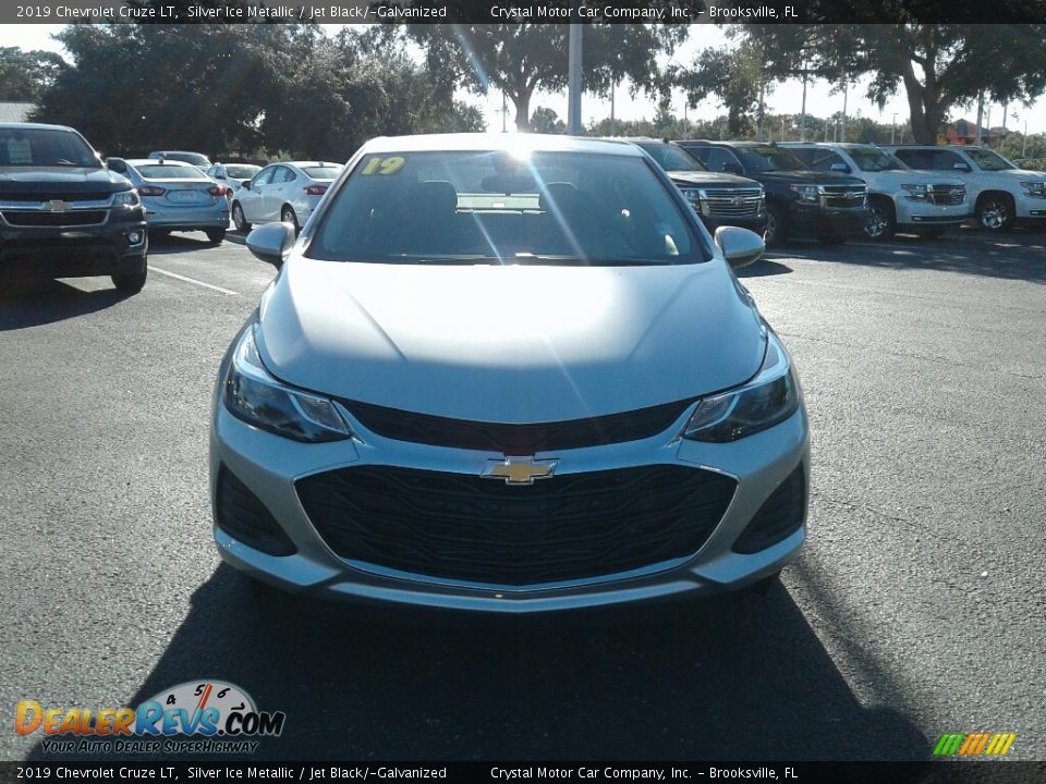 2019 Chevrolet Cruze LT Silver Ice Metallic / Jet Black/­Galvanized Photo #8