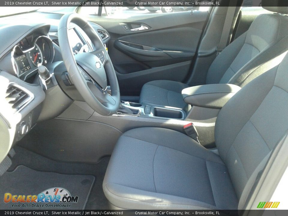 2019 Chevrolet Cruze LT Silver Ice Metallic / Jet Black/­Galvanized Photo #9