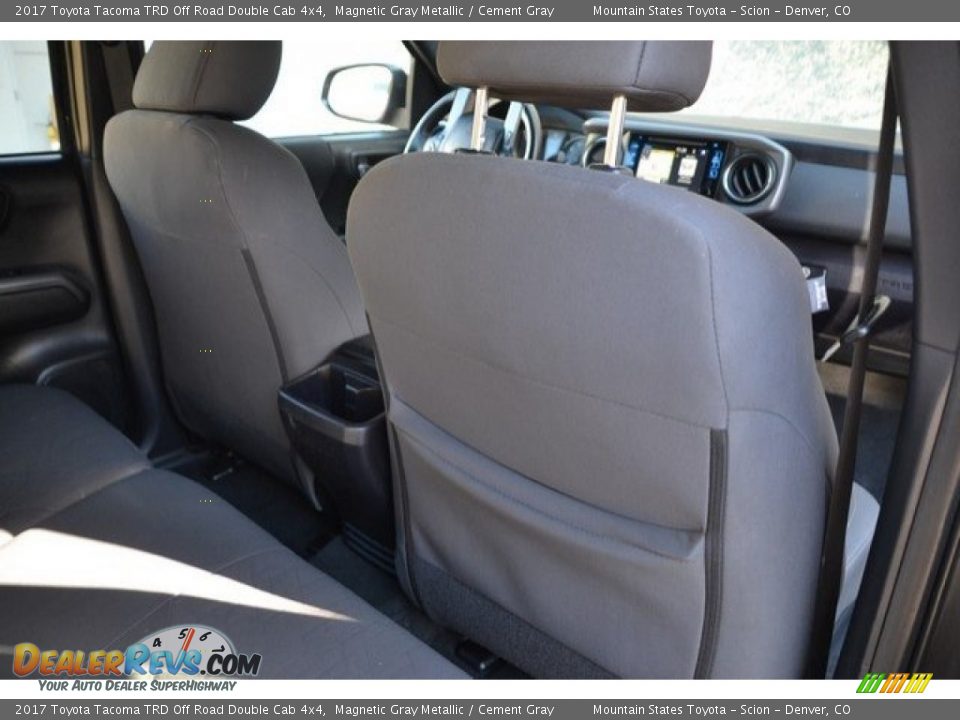 2017 Toyota Tacoma TRD Off Road Double Cab 4x4 Magnetic Gray Metallic / Cement Gray Photo #20