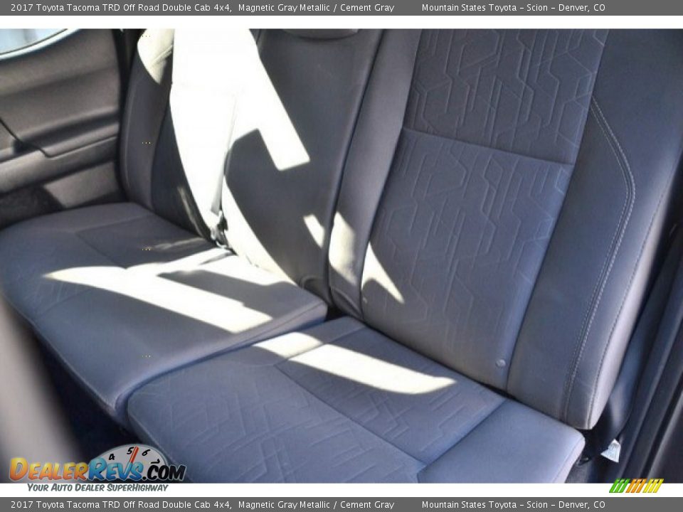 2017 Toyota Tacoma TRD Off Road Double Cab 4x4 Magnetic Gray Metallic / Cement Gray Photo #21