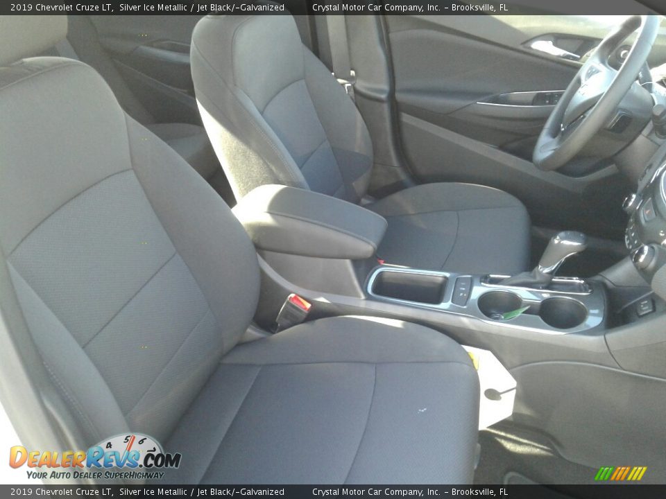 2019 Chevrolet Cruze LT Silver Ice Metallic / Jet Black/­Galvanized Photo #12