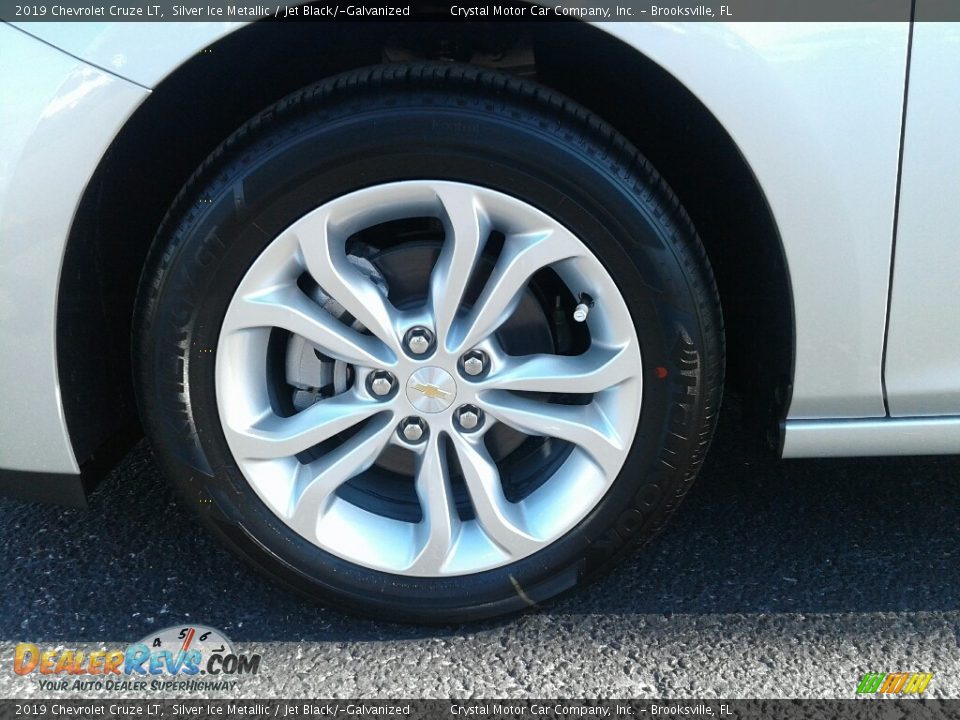 2019 Chevrolet Cruze LT Silver Ice Metallic / Jet Black/­Galvanized Photo #20