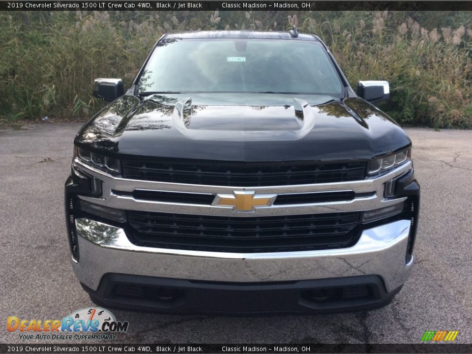 2019 Chevrolet Silverado 1500 LT Crew Cab 4WD Black / Jet Black Photo #2