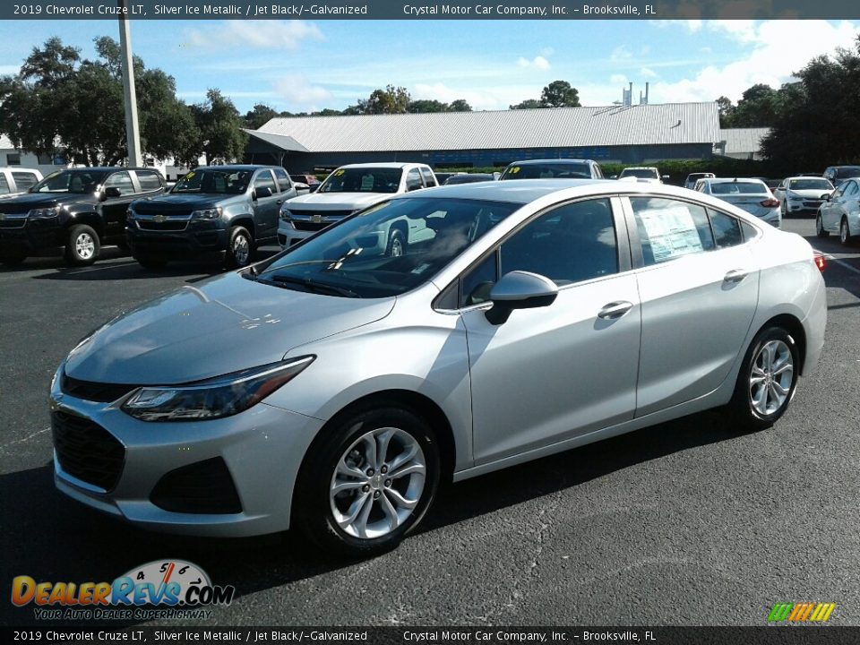 2019 Chevrolet Cruze LT Silver Ice Metallic / Jet Black/­Galvanized Photo #1