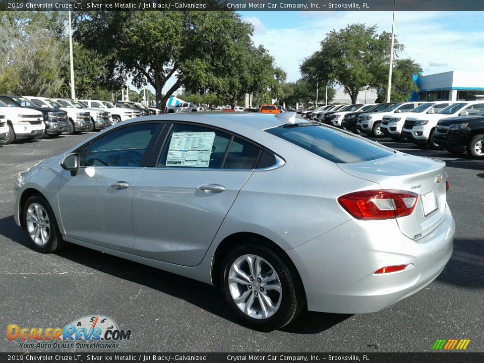 2019 Chevrolet Cruze LT Silver Ice Metallic / Jet Black/­Galvanized Photo #3