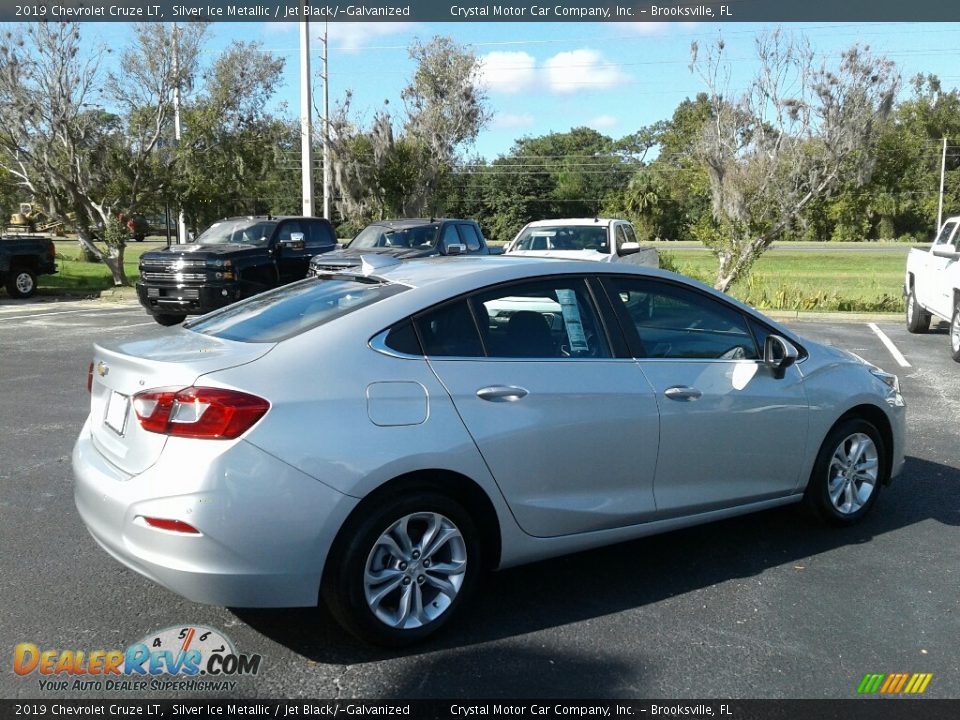 2019 Chevrolet Cruze LT Silver Ice Metallic / Jet Black/­Galvanized Photo #5